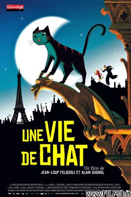 Locandina del film Un gatto a Parigi