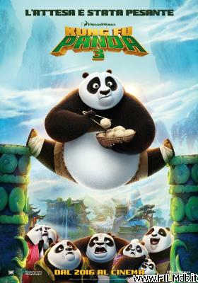 Locandina del film kung fu panda 3