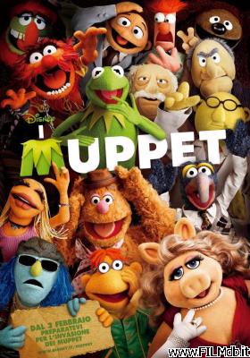 Affiche de film the muppets