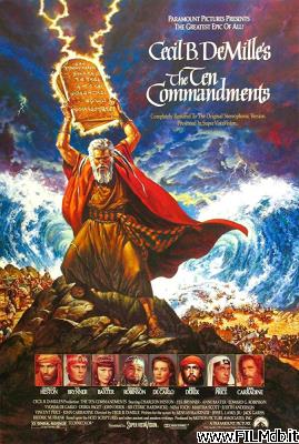 Affiche de film The Ten Commandments