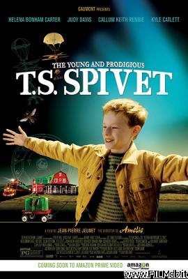 Affiche de film L'extravagant voyage du jeune et prodigieux T.S. Spivet