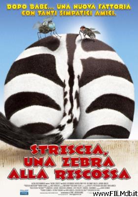 Affiche de film striscia, una zebra alla riscossa
