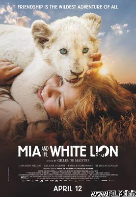 Cartel de la pelicula Mia e il leone bianco