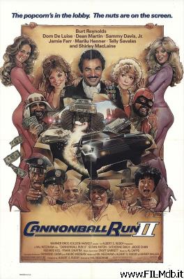 Poster of movie The Cannonball Run 2
