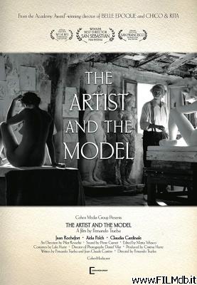 Cartel de la pelicula El artista y la modelo