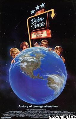 Poster of movie doin' time on planet earth