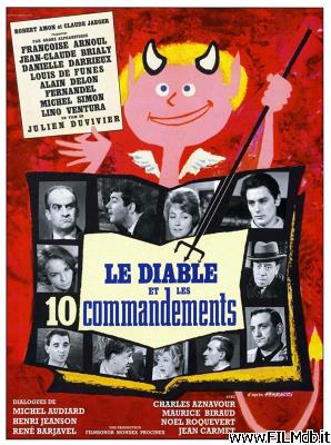Affiche de film Le Diable et les dix commandements