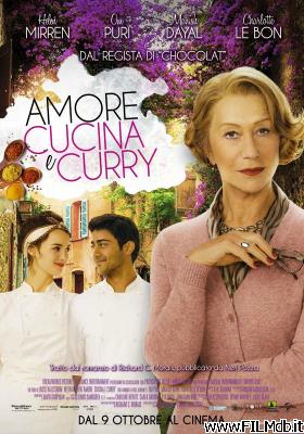 Affiche de film amore, cucina e curry