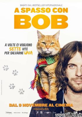 Cartel de la pelicula a street cat named bob