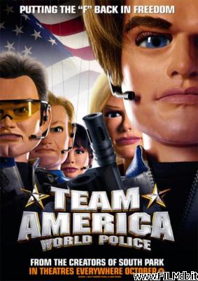 Locandina del film team america
