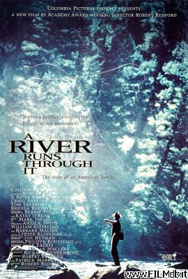 Locandina del film In mezzo scorre il fiume