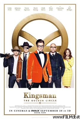 Cartel de la pelicula Kingsman: Il cerchio d'oro