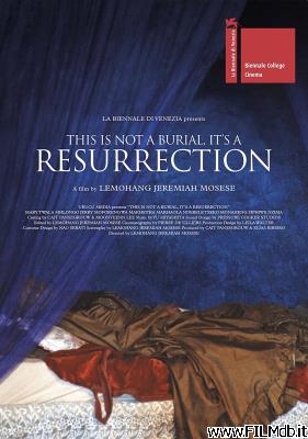 Locandina del film This Is Not a Burial, It's a Resurrection