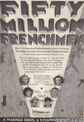 Affiche de film 50 Million Frenchmen