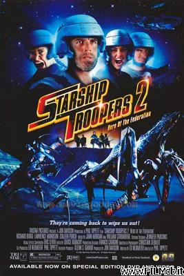 Locandina del film starship troopers 2 - eroi della federazione [filmTV]