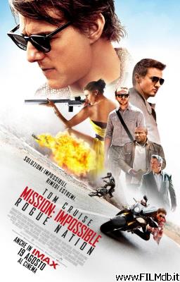 Locandina del film mission: impossible - rogue nation