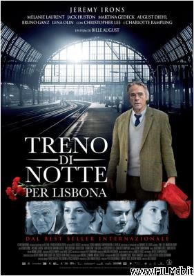 Locandina del film treno di notte per lisbona