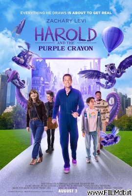 Cartel de la pelicula Harold y el lápiz mágico