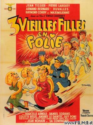 Poster of movie Trois vieilles filles en folie