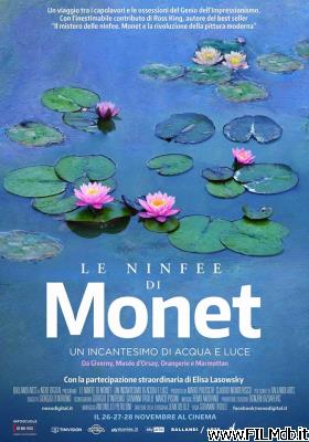 Cartel de la pelicula Le ninfee di Monet - Un incantesimo di acqua e luce