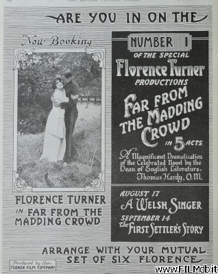 poster Locandina del film Far from the Madding Crowd
