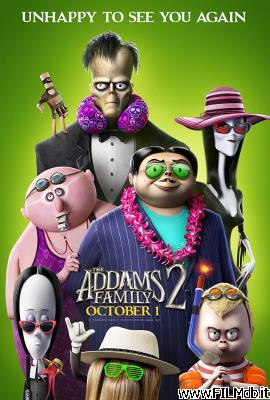 Affiche de film La Famille Addams 2 : une virée d'enfer