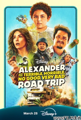 Affiche de film Alexandre et son Voyage Épouvantablement Terrible et Affreux