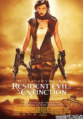 Locandina del film resident evil: extinction