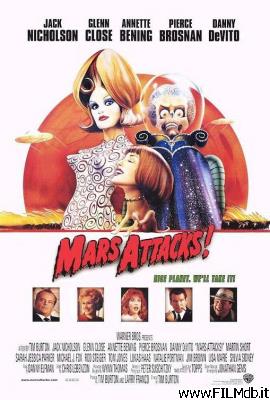 Poster of movie Mars Attacks!