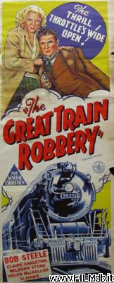 Affiche de film the great train robbery