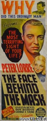 Affiche de film the face behind the mask