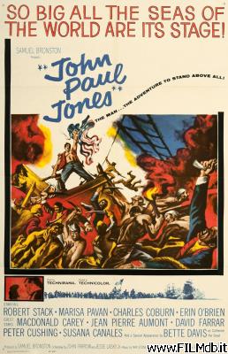 Affiche de film John Paul Jones, maître des mers