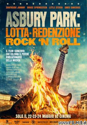 Locandina del film asbury park - lotta, redenzione, rock and roll