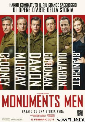 Poster of movie monuments men