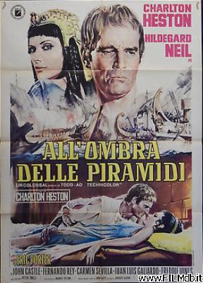 Affiche de film all'ombra delle piramidi