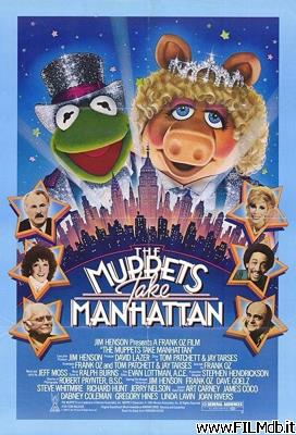 Poster of movie the muppets take manhattan