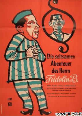 Cartel de la pelicula Die seltsamen Abenteuer des Herrn Fridolin B.