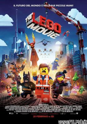 Affiche de film the lego movie
