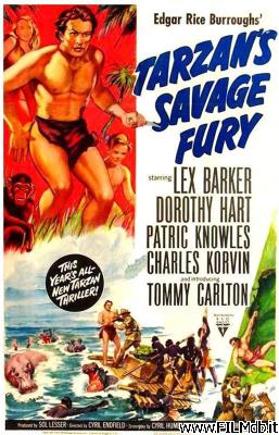 Poster of movie Tarzan's Savage Fury