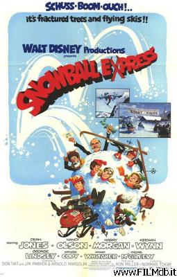 Cartel de la pelicula Snowball Express