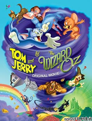 Cartel de la pelicula Tom y Jerry y El mago de Oz