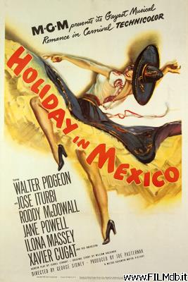 Affiche de film Féerie à Mexico