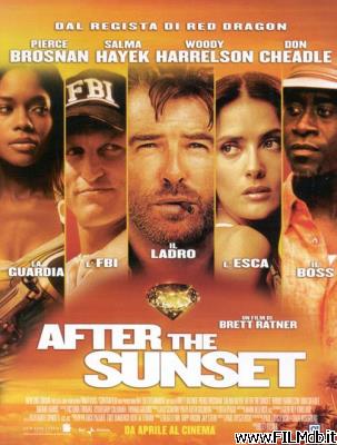 Affiche de film after the sunset
