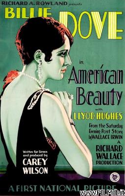 Locandina del film The American Beauty