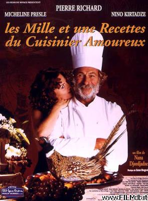 Affiche de film les mille et une recettes du cuisinier amoureux