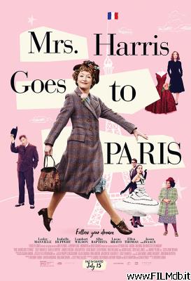 Affiche de film Une robe pour Mrs Harris