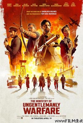 Cartel de la pelicula El ministerio de la guerra sucia