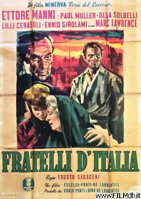 Affiche de film fratelli d'italia