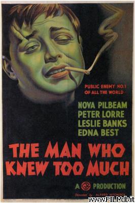 Poster of movie the man who knew too much