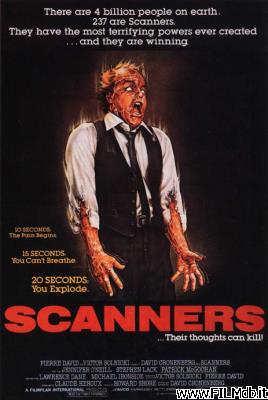 Locandina del film scanners - i pensieri possono uccidere
